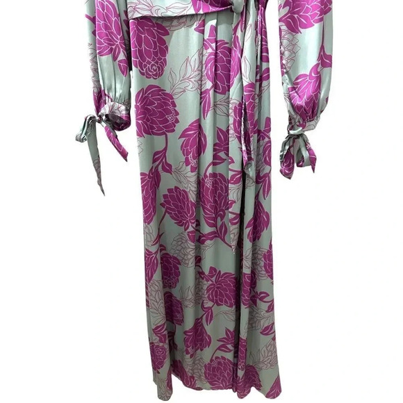 New PatBO Celia Maxi Wrap Dress - Picture 8 of 16